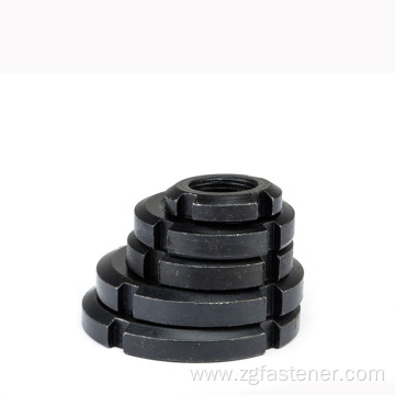DIN981 Carbon steel Black oxide Locknut